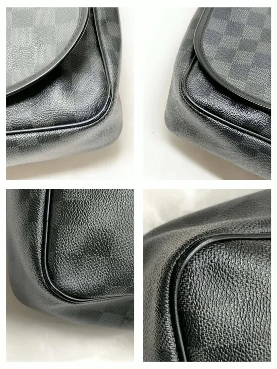 Authentic Louis Vuitton Daniel MM Damier Graphite Crossbody Bag - Picture 9 of 16